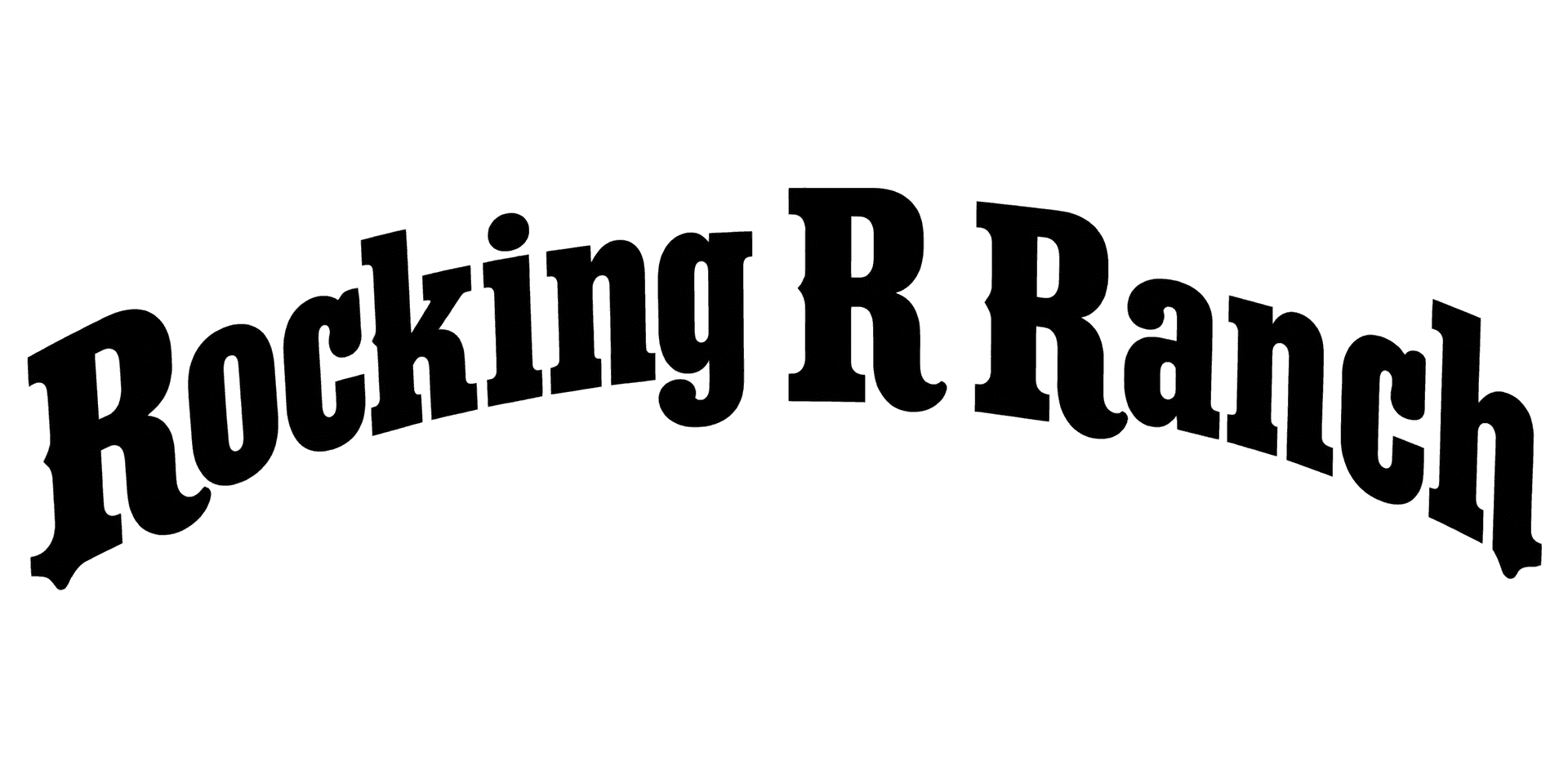 Rustic western lettering example