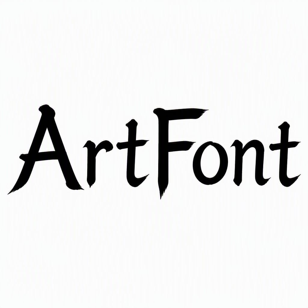 Kaishu Regular Script - Chinese Calligraphy AI font template with 321 uses | ArtFont