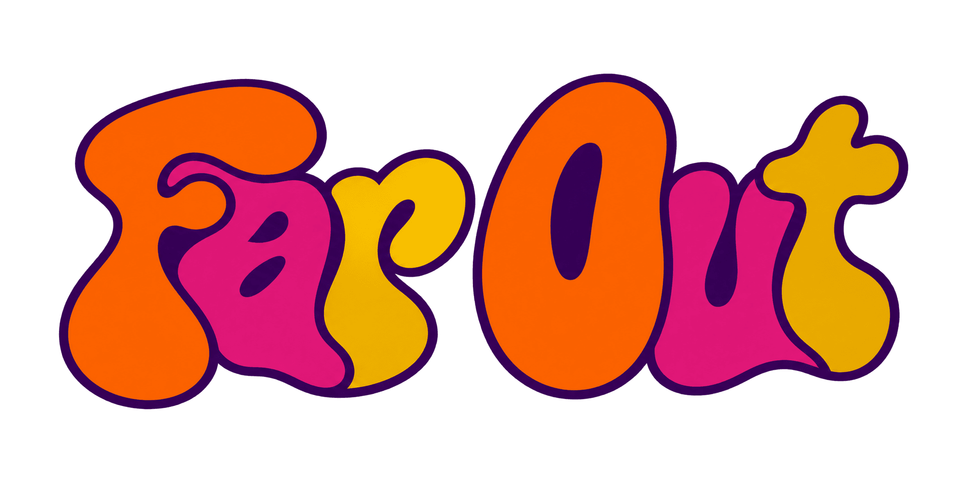 1960s Psychedelic - Print & Cut AI font template | ArtFont