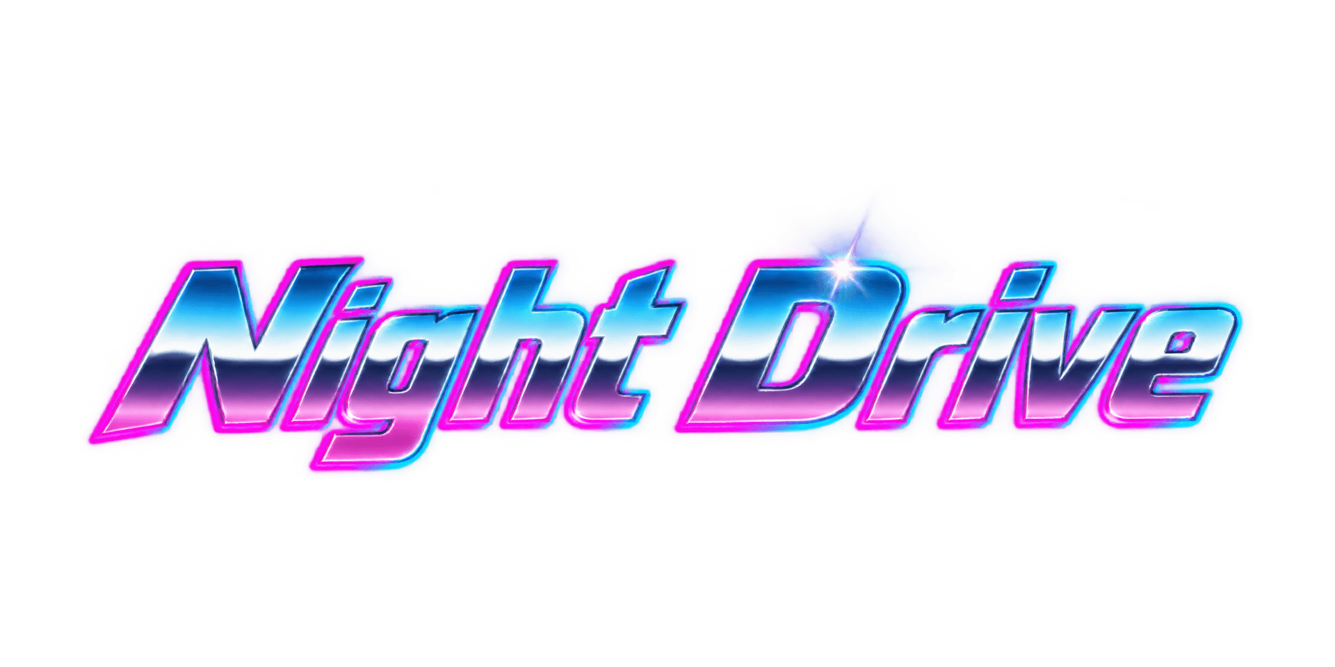 1980s Chrome - Print & Cut AI font template | ArtFont