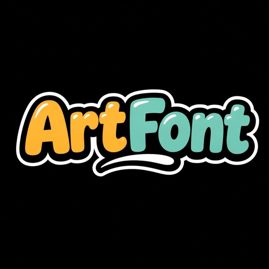 Bubble Stack Poster - Street Art AI font template with 20550 uses | ArtFont