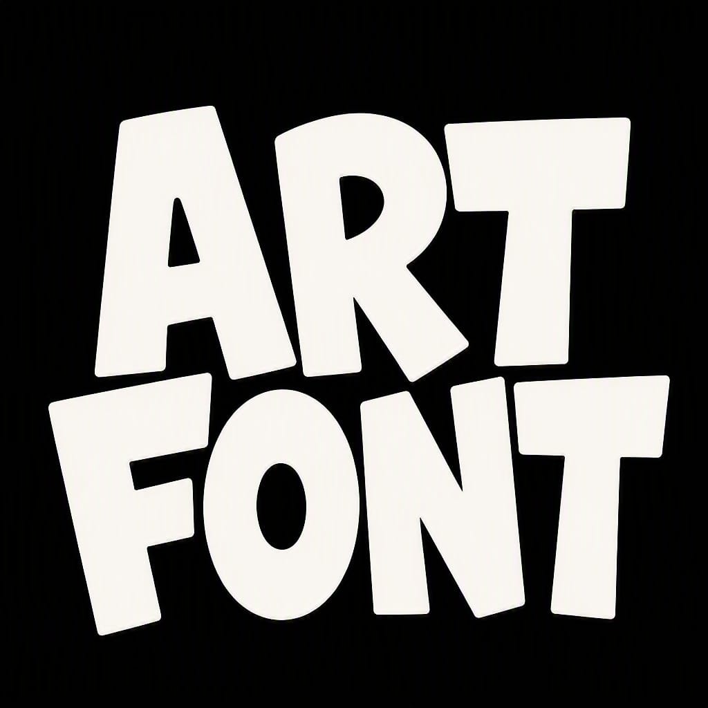 Chunky Stacked Type - Street Art AI font template with 20650 uses | ArtFont