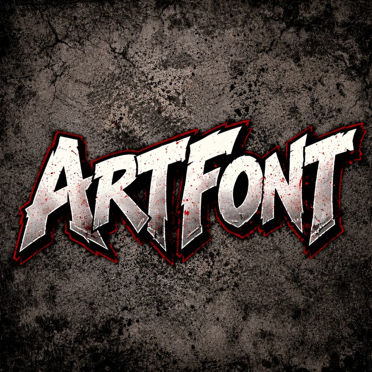 Grunge Street Graffiti - Street Art AI font template with 20800 uses | ArtFont