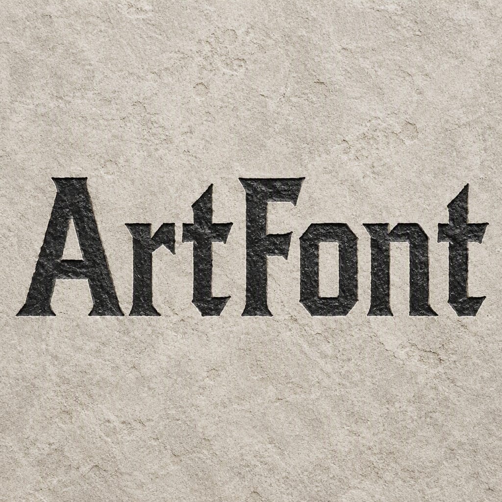 Northern Wei Stele Script - Chinese Calligraphy AI font template with 180 uses | ArtFont