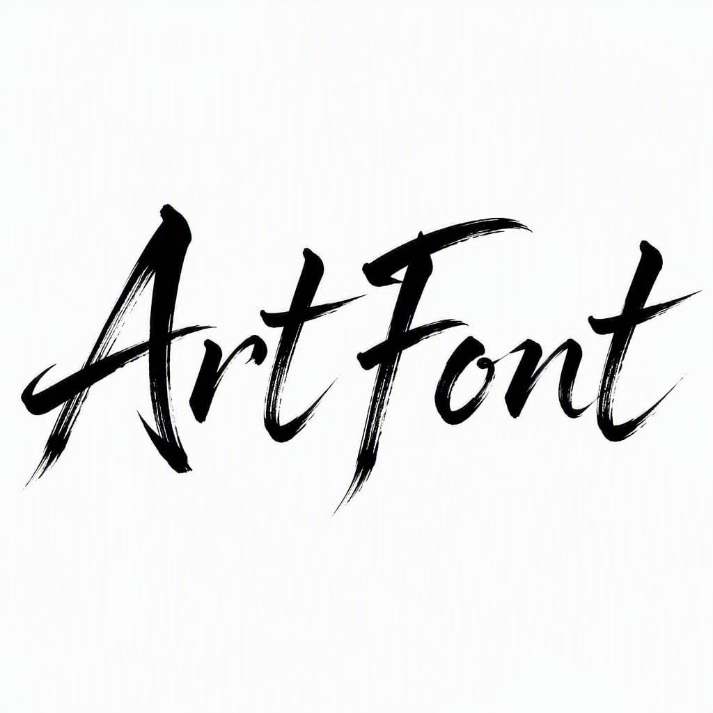 Xingshu Running Script - Chinese Calligraphy AI font template with 280 uses | ArtFont