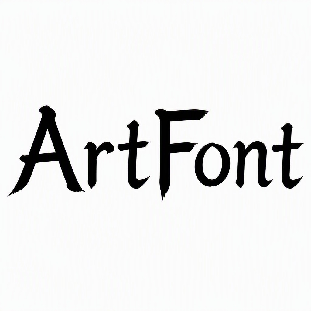 Kaishu Regular Script - Chinese Calligraphy AI font template preview