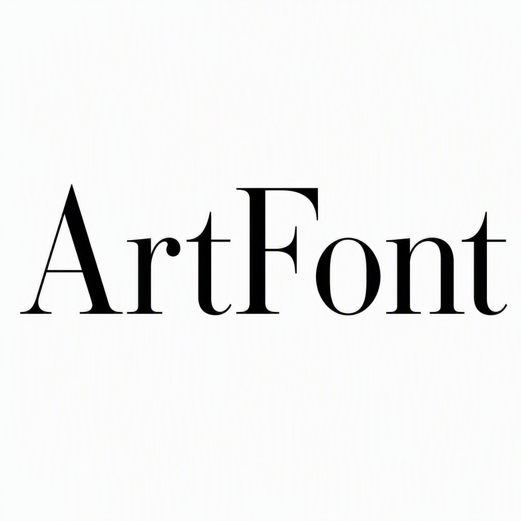 Song Dynasty Typeface - Chinese Calligraphy AI font template preview