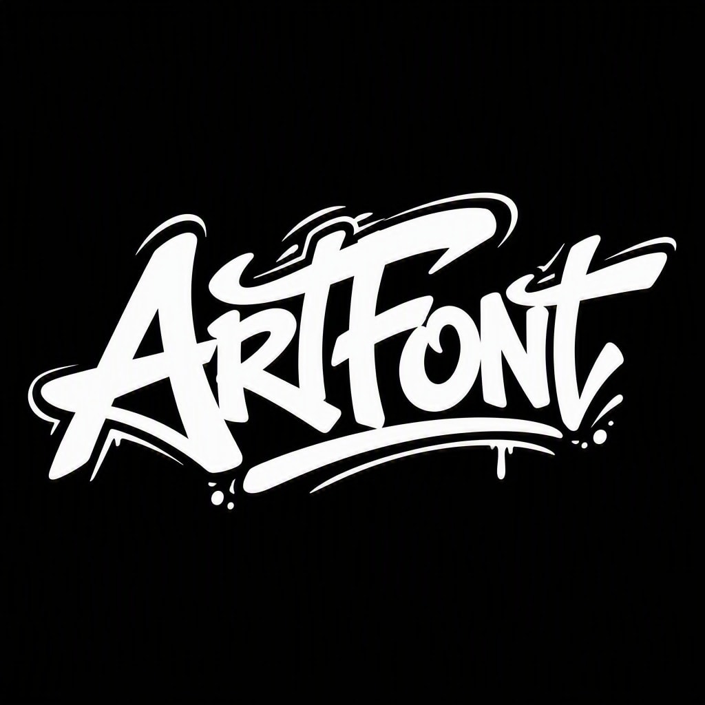 Street Style 6 - Street Art AI font template preview