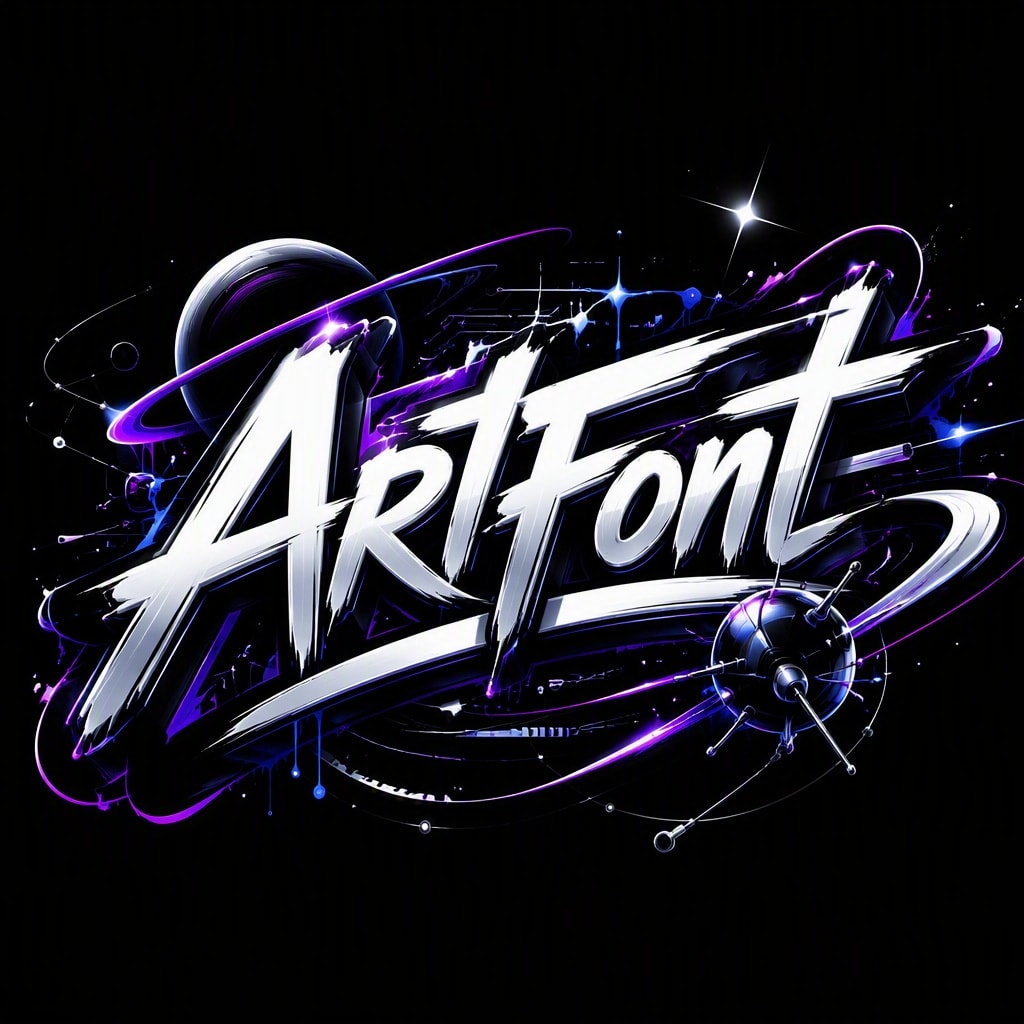 Cosmic American Graffiti - Street Art AI font template preview