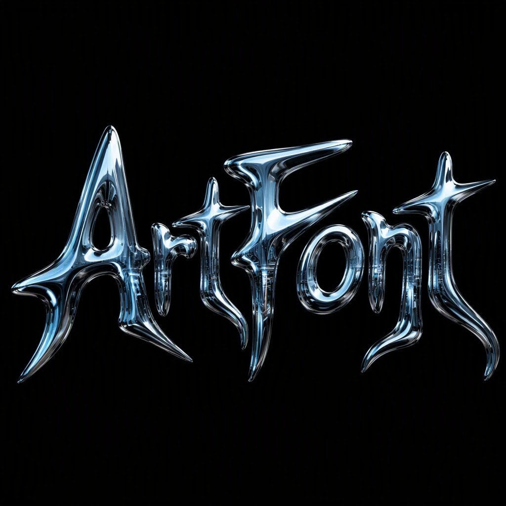 Neon Effect 94 - Neon Glow AI font template preview