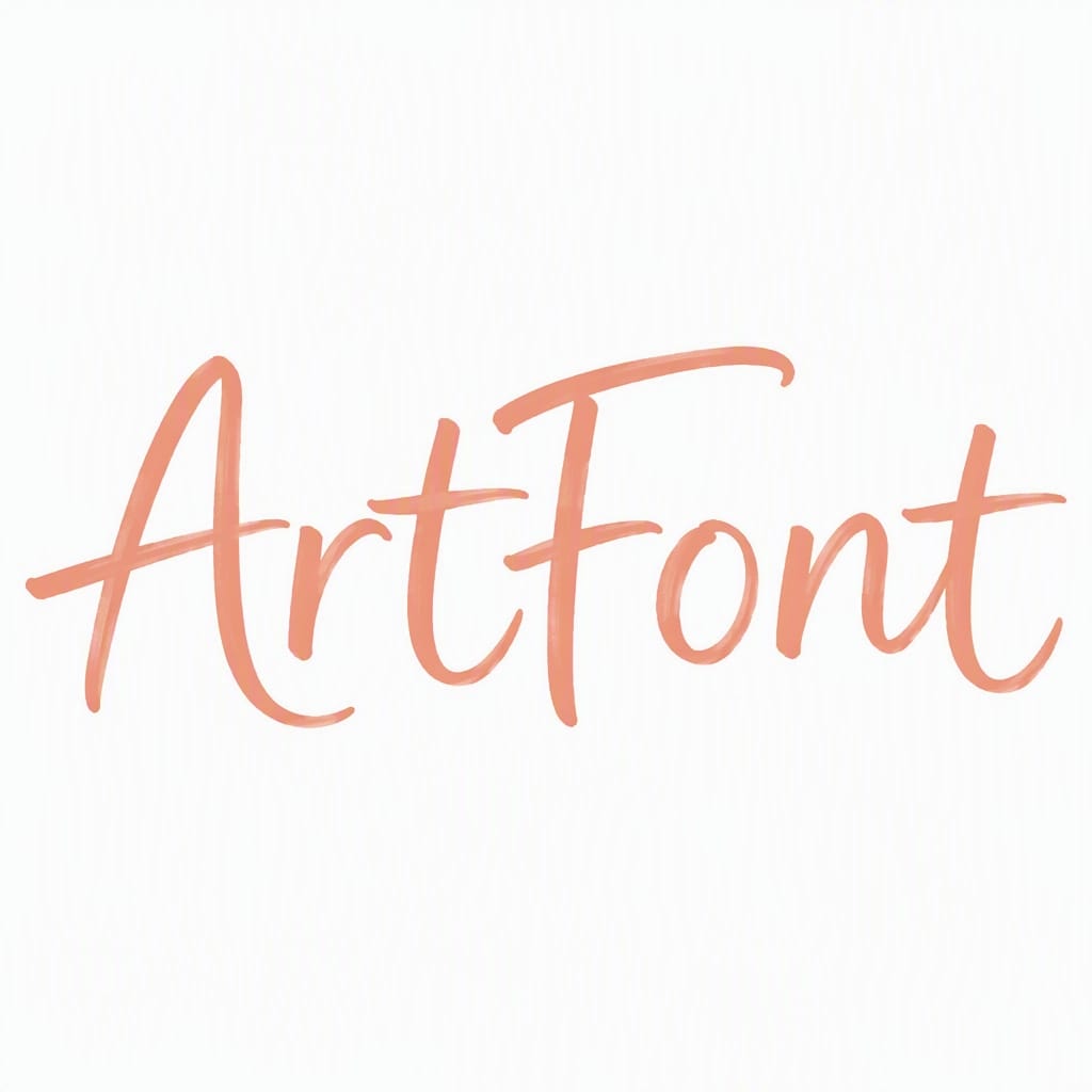 Warm Handwritten - Calligraphy AI font example | ArtFont