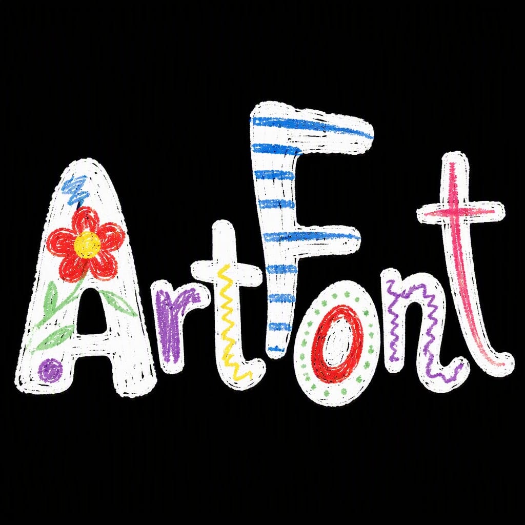 Cute Style 5 - Cute AI font example | ArtFont