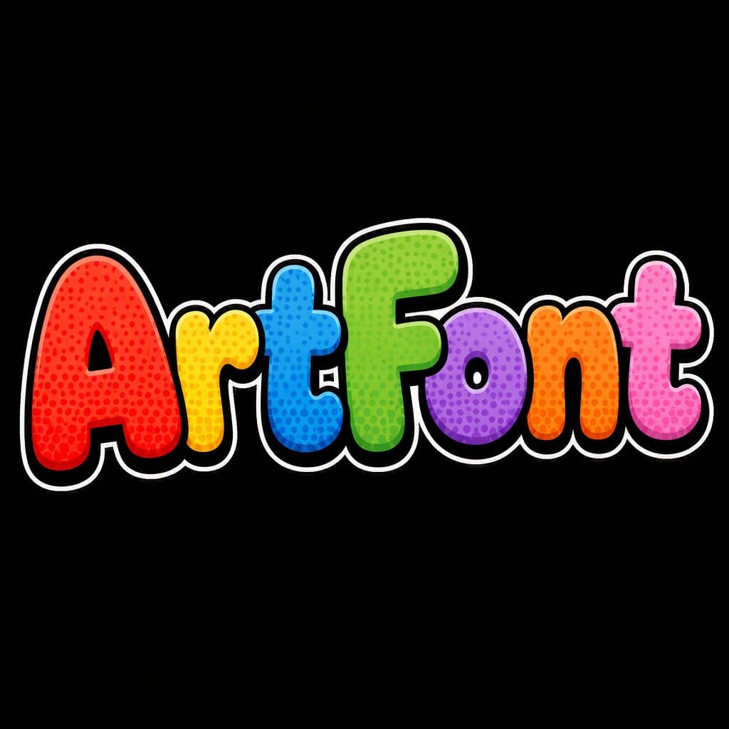 Cute Style 144 - Cute AI font example | ArtFont