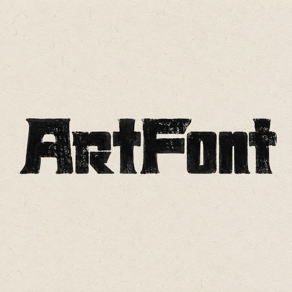 Heavy 3D Bold - 3D Bold AI font example | ArtFont