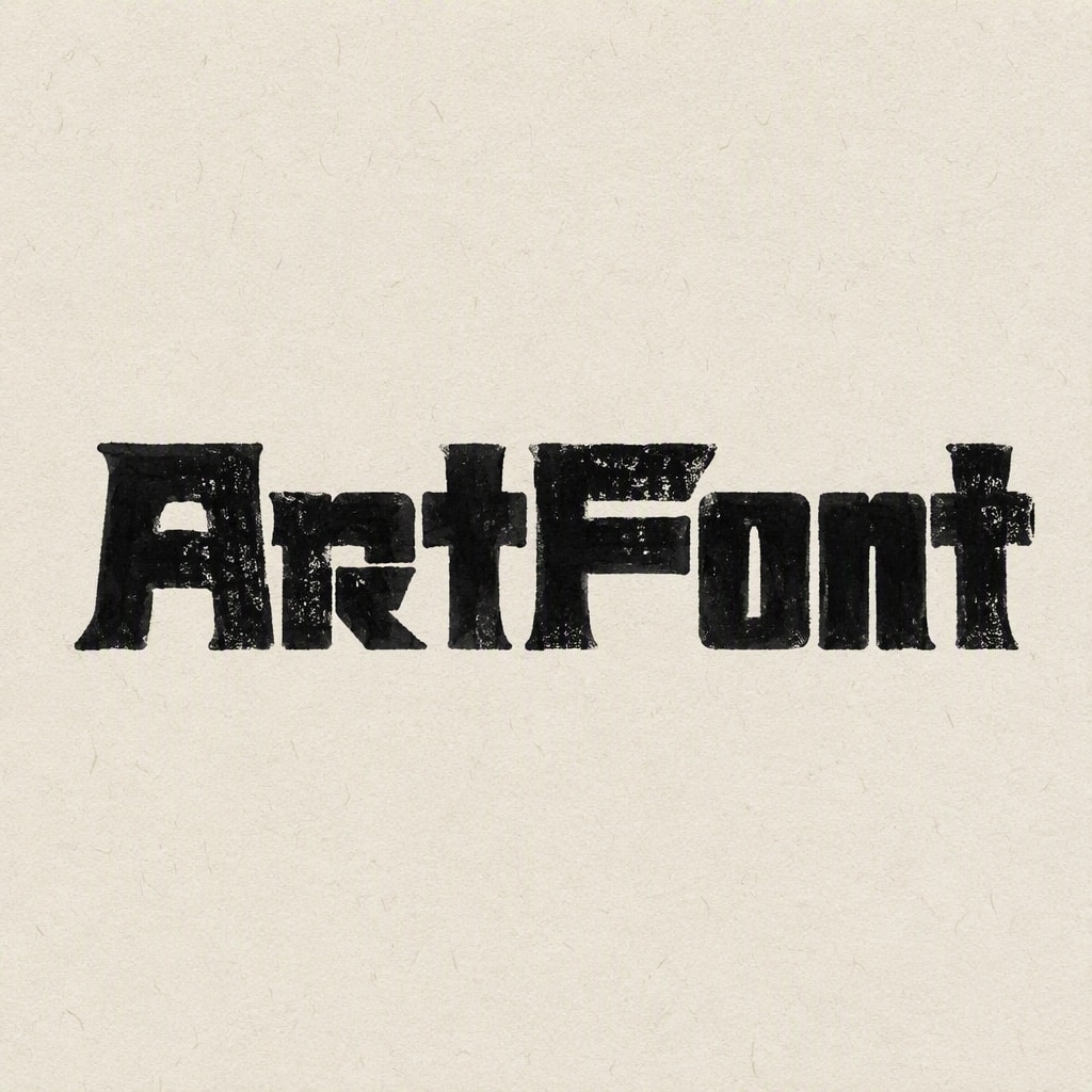 Heavy 3D Bold - 3D Bold AI font template preview