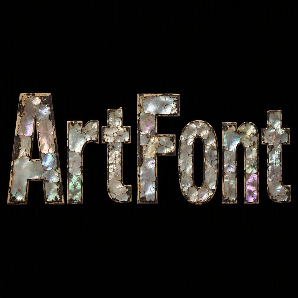 3D Bold 126 - 3D Bold AI font example | ArtFont