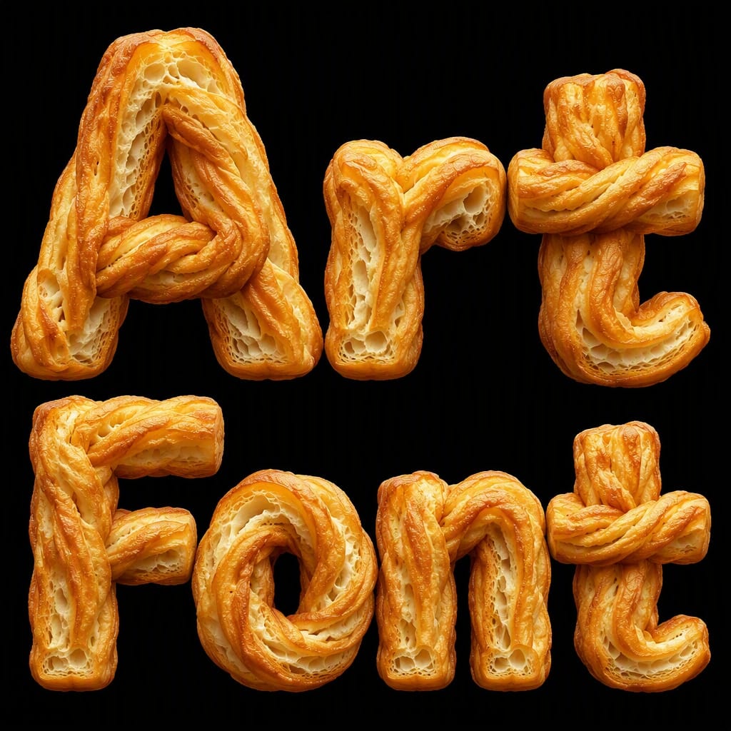 3D Bold 173 - 3D Bold AI font example | ArtFont