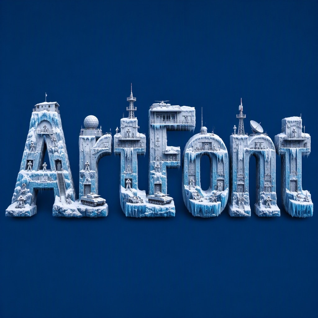 3D Bold 201 - 3D Bold AI font template preview
