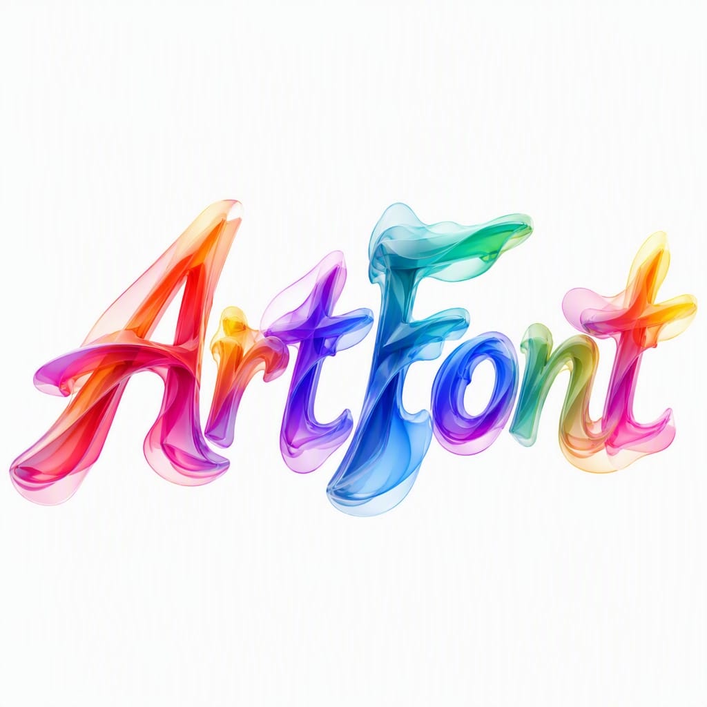 3D Bold 64 - 3D Bold AI font example | ArtFont