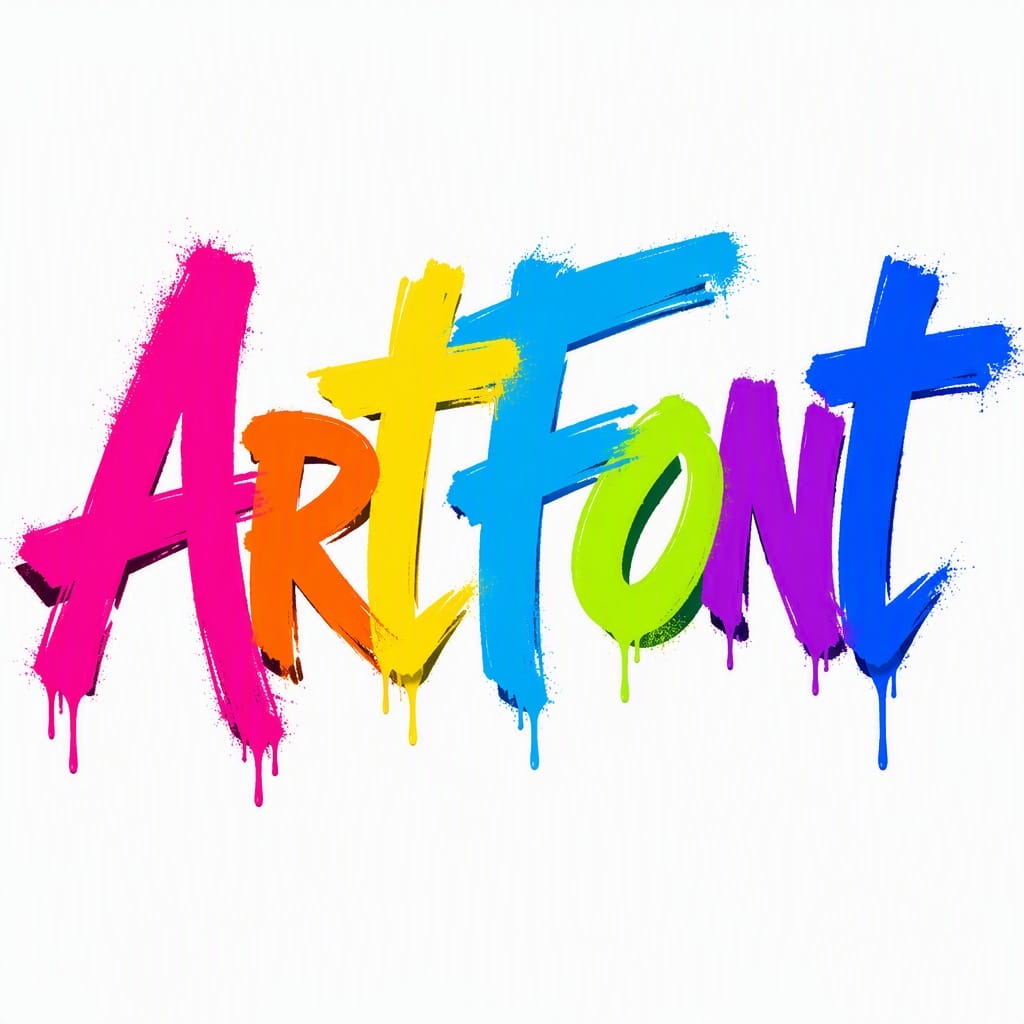 Urban Street Art - Street Art AI font example | ArtFont