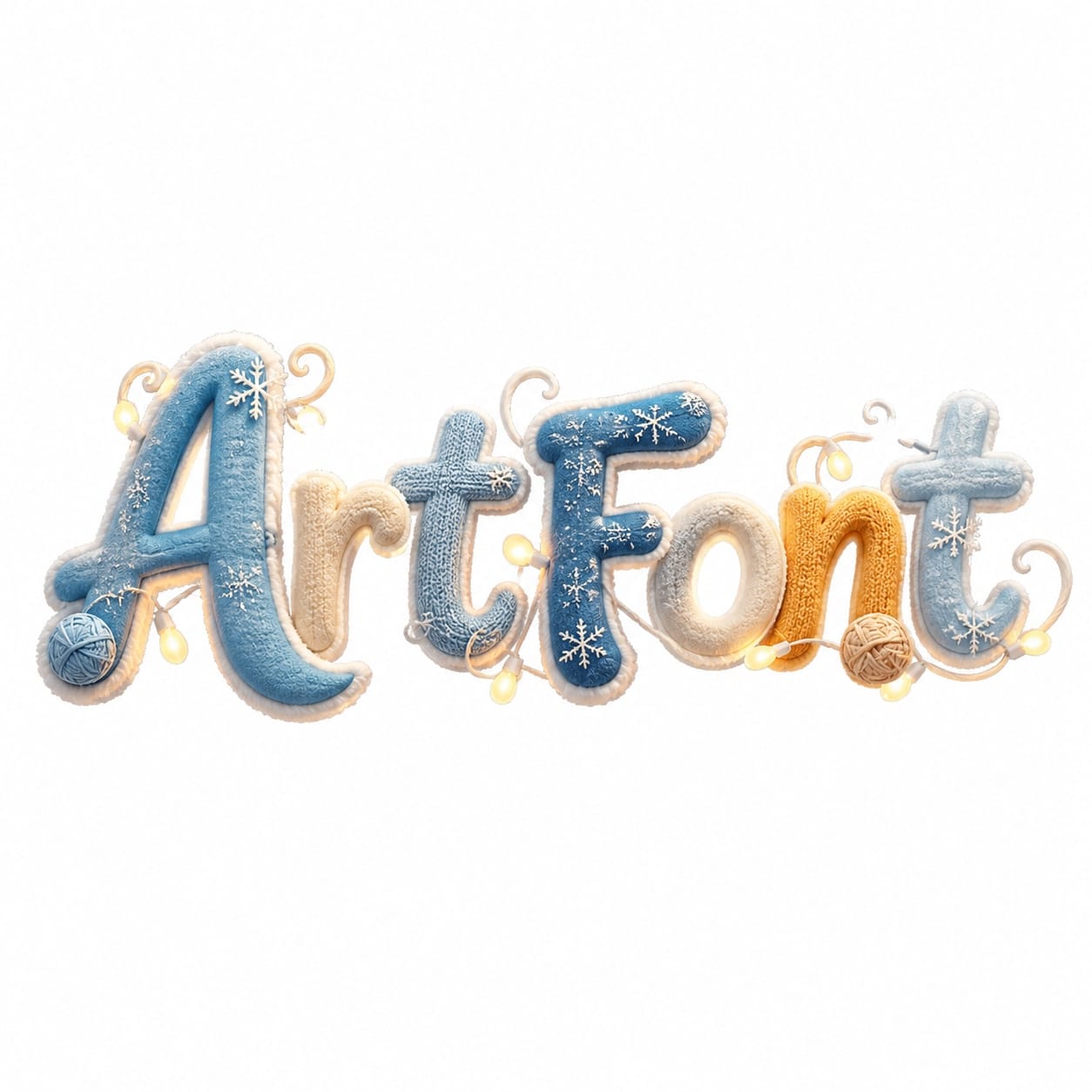 Cute Style 194 - Cute AI font example | ArtFont