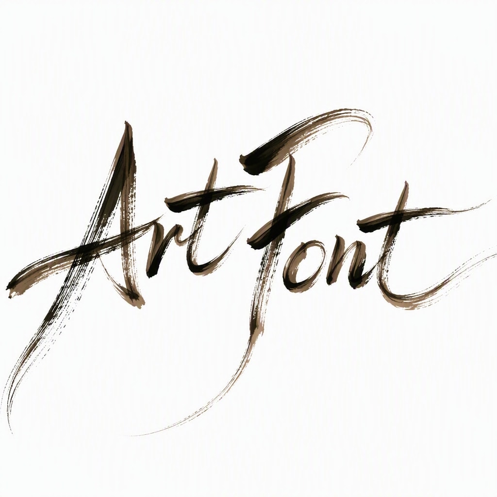 Calligraphy 31 - Calligraphy AI font template preview