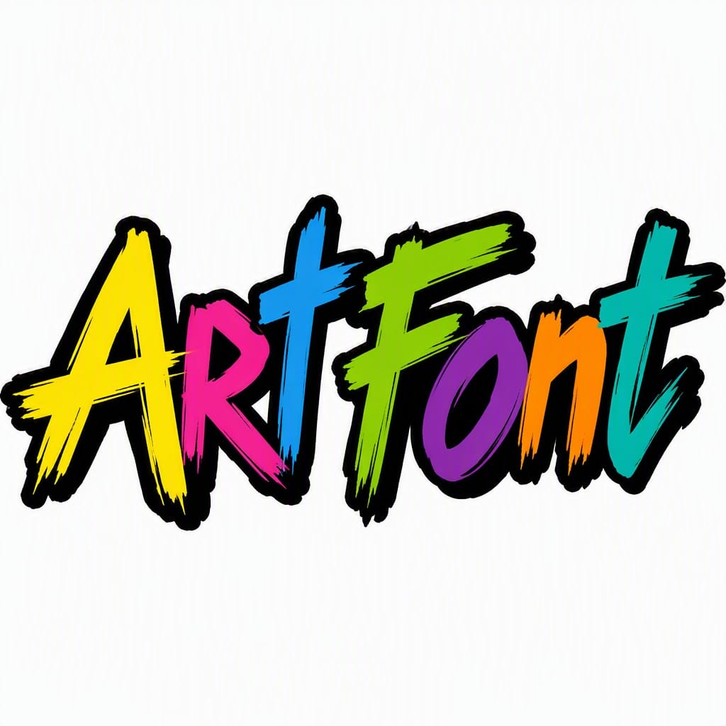 Graffiti Creative - Street Art AI font example | ArtFont