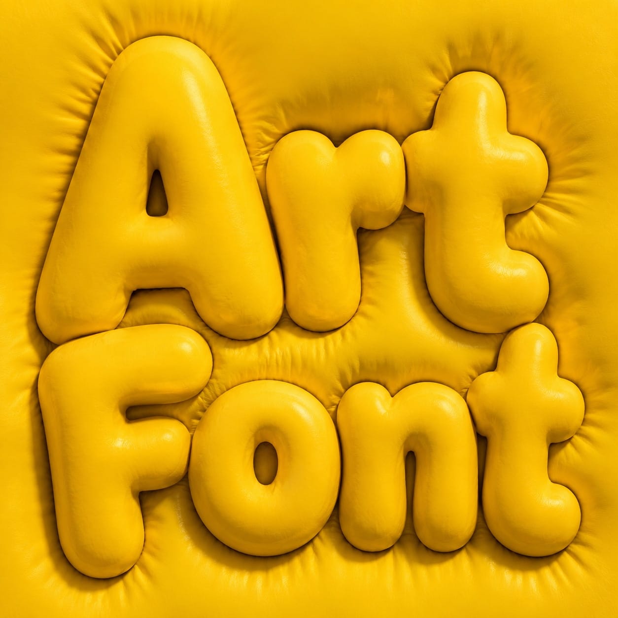 3D Bold 161 - 3D Bold AI font example | ArtFont