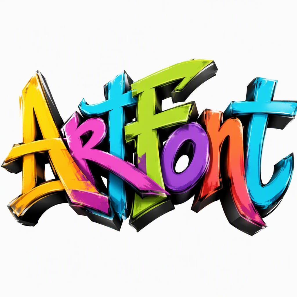 Street Art font style preview