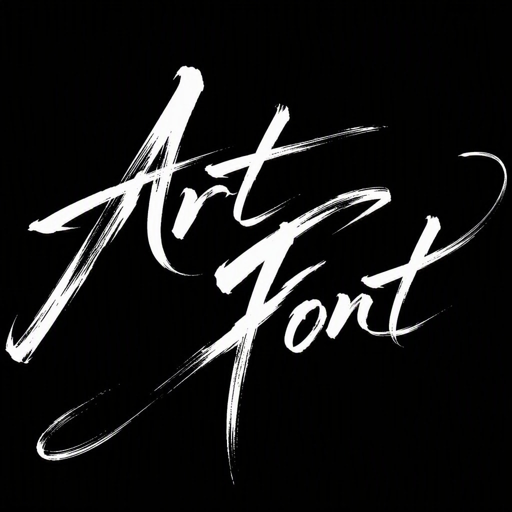 Calligraphy 4 - Calligraphy AI font template preview