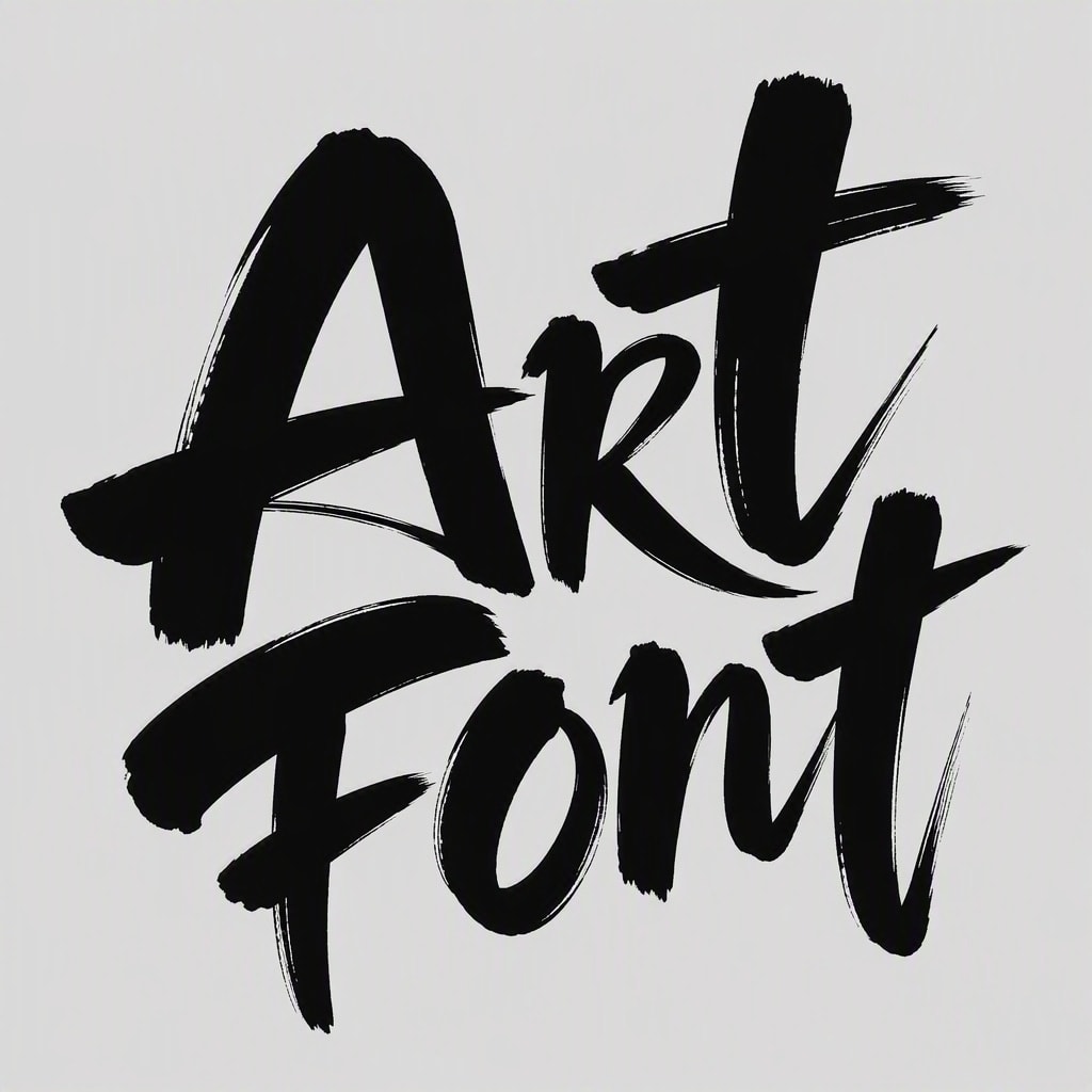 Handwritten 104 - Calligraphy AI font template preview