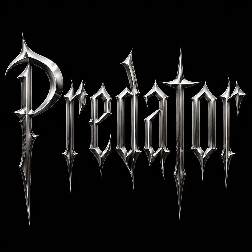 AI-generated artistic typography design - Created with ArtFont (456 likes)