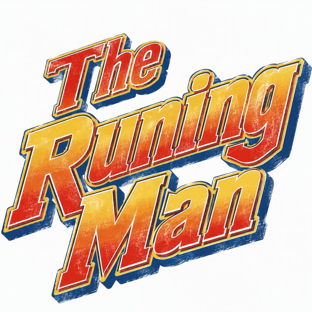 Retro font style preview