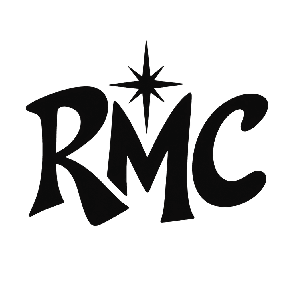 Mid-century modern Monogram - Monogram AI font template preview