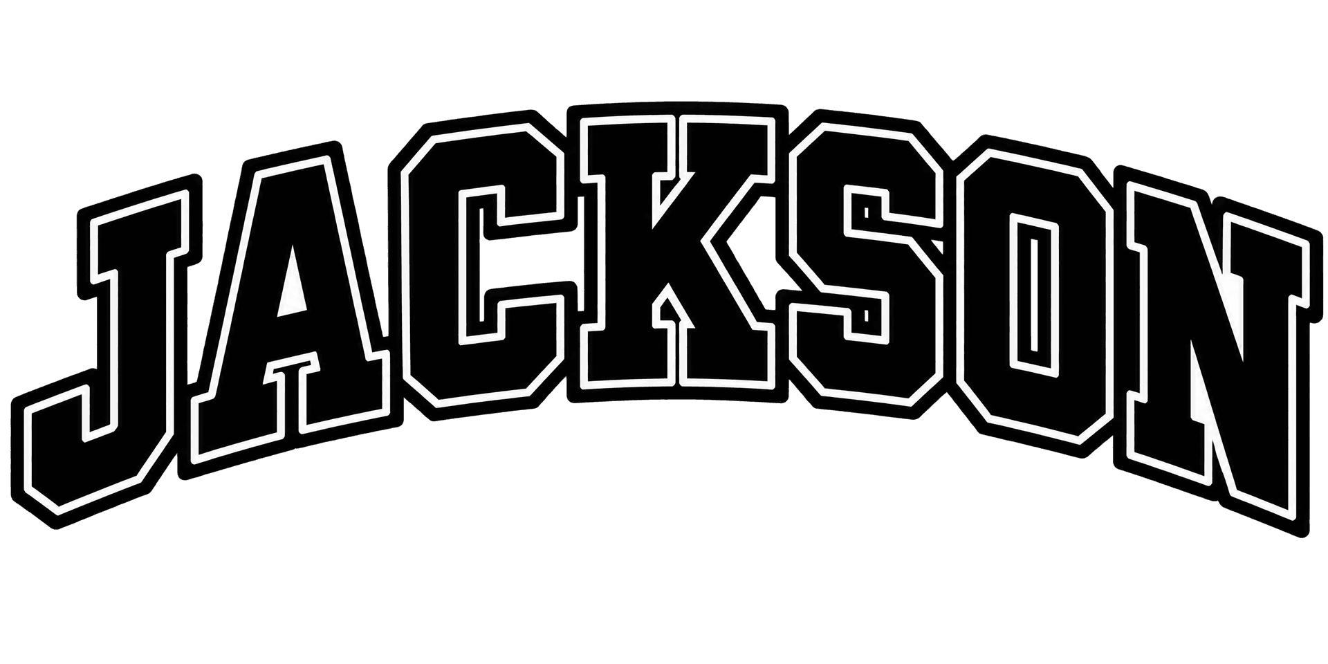 Varsity block — team shirts, jerseys, school spirit, on a transparent background