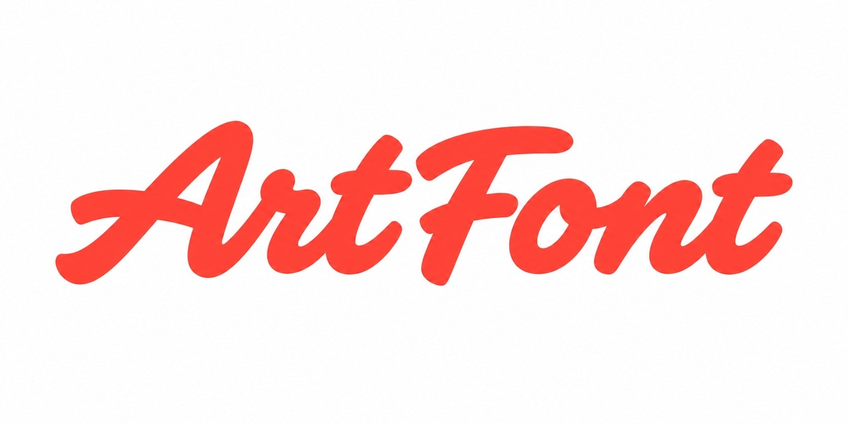 Casual Bold Script - Wordmark AI font template preview